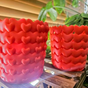 Heart Pencil Stand / Pot