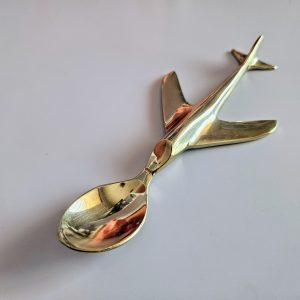 Aeroplane Spoon - Full Brass